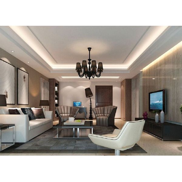 Recessed Aluminium LED Profile For Led Strips Lighting With Spring Clip