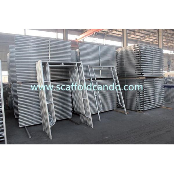 1219mm 914mm width scaffolding walk through frame main frame door frame ladder frame H frame for scaffold frame system
