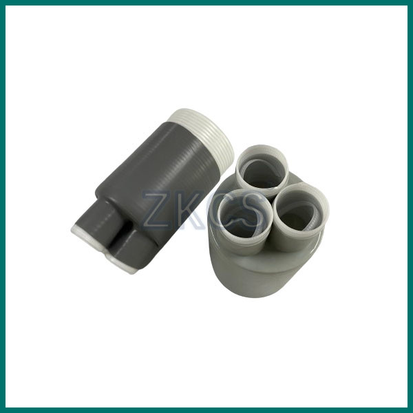 Multi Core Cold Shrinkable Insulating Cable Breakout Boots To Protect And Seal Crotch Area