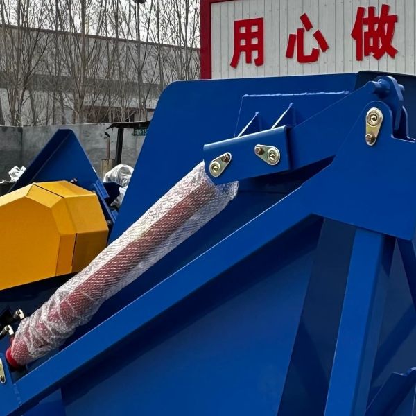 Soil Stone Picker Blue Color Drive Shaft Soil Scarifier 1.2m