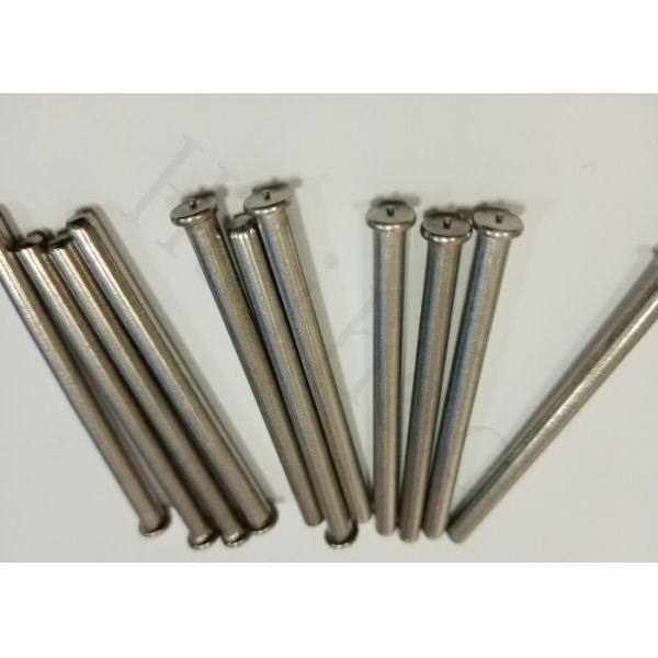 Stainless Steel Flanged Capacitor Discharge CD Weld Pins 3mm Diameter