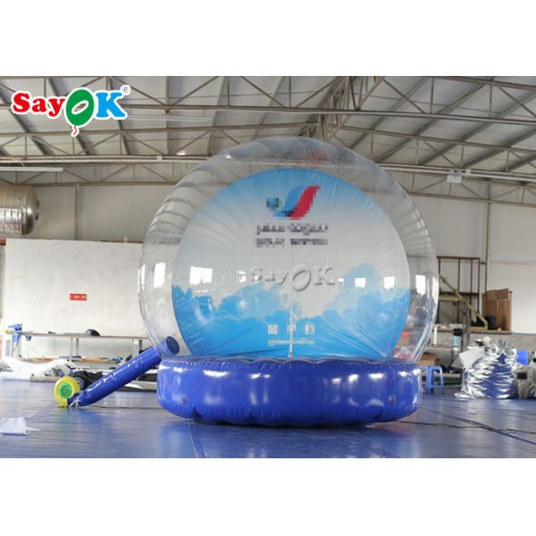 ROHS Inflatable Holiday Decorations Transparent Bubble Tent With Pump