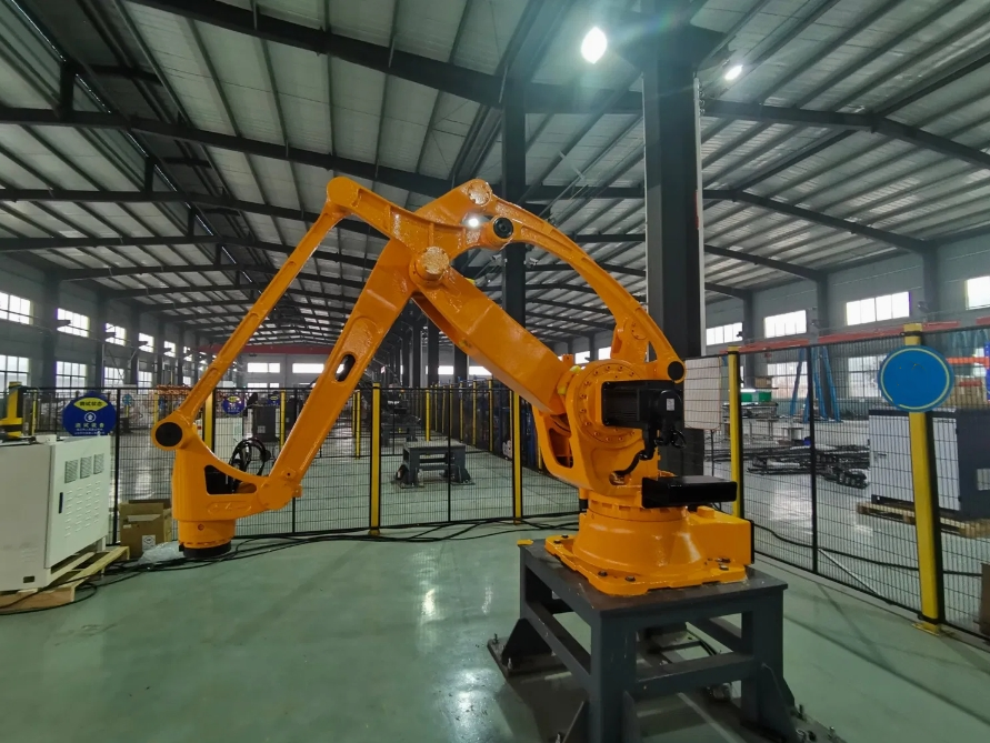 10-15Times/Min Robotic Arm Palletizer Servo Driven Automated Palletizer