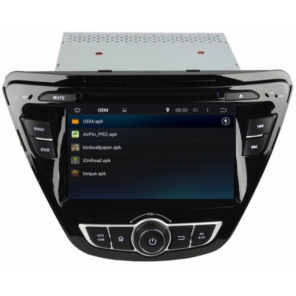 Ouchuangbo Car GPS Navigation Stereo DVD Player Hyundai Elantra 2014 Android 4.4 3G Wifi Bluetooth Radio OCB-7057D