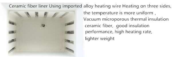 12kw Electric Ceramic Fiber Chamber Furnace