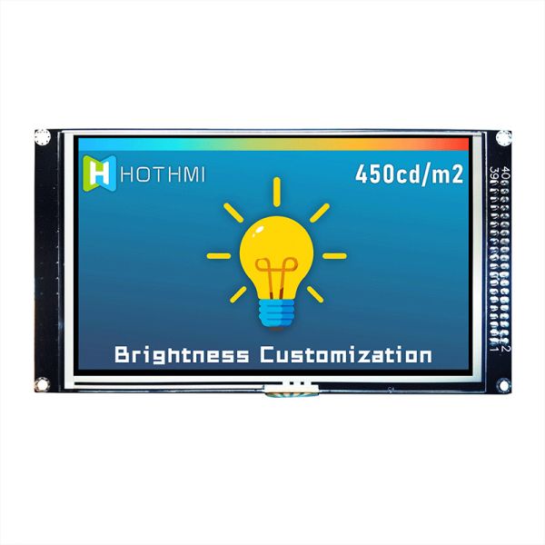 5 Inch TFT LCD Module Resistive Touchscreen For Arduino