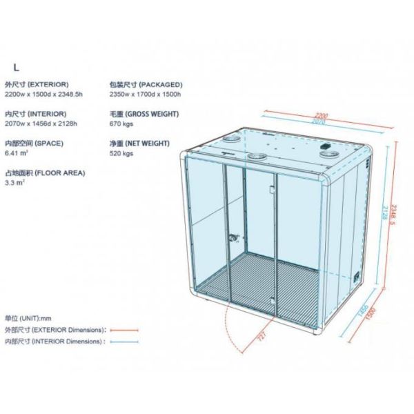 Shed A Miniature Office POD Phone Booth Apartment Home Prefab Houses 7