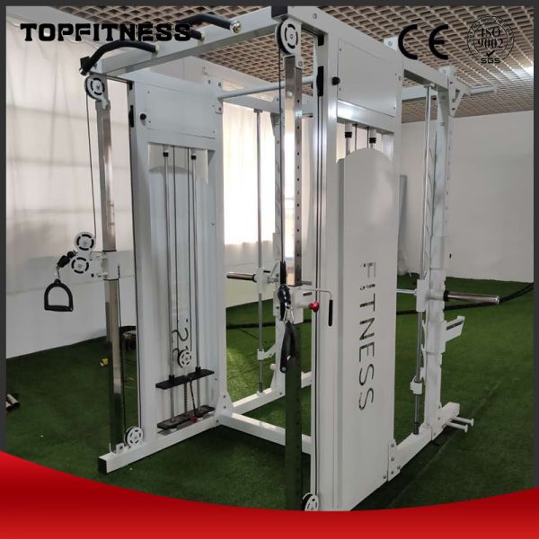 Commercial Fitness Equipment Multifunctional Frame Free Half Squat Rack Machine