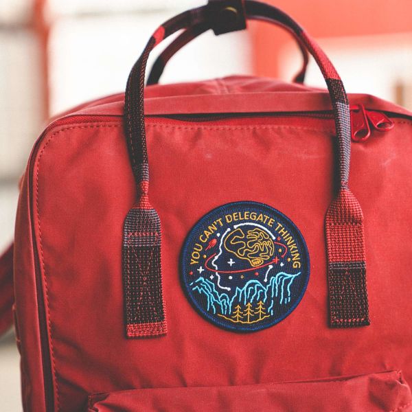 Iron - On Sewing Embroidered Flag Patches Laser Cut Merrow Edge With Backing