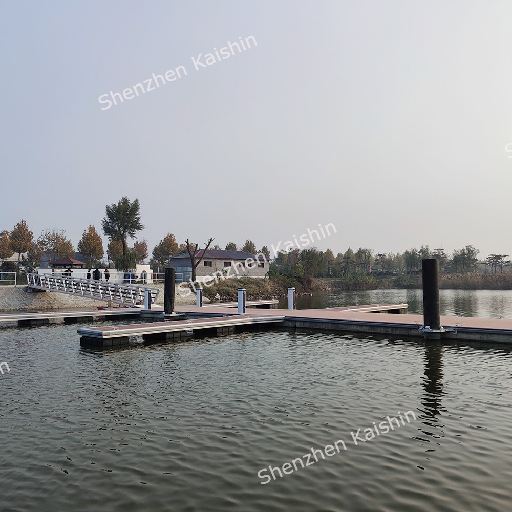 Stable Movable Boating Marine Pontoon Custom Aluminum Alloy Floating Dock