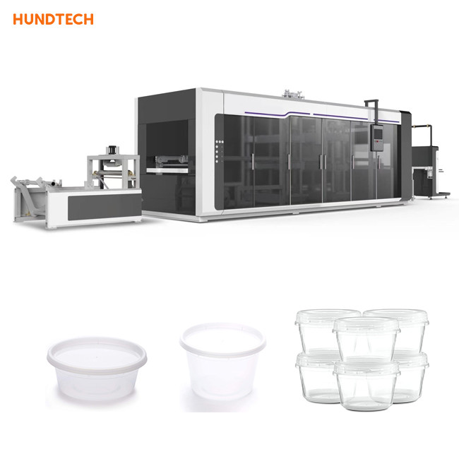 China 120mm Depth Dinner Parties Plastic Bowl Making Machine 3KW Servo wholesale