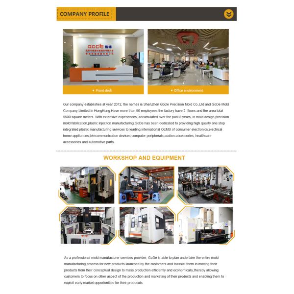 H13 P12 PP PA ABS Injection Molding 50-500K Shots