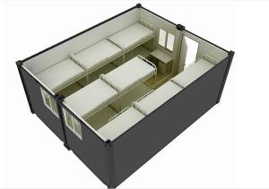 China Luxury 3 Bedroom Container Homes , Modular Prefab Shipping Container Homes wholesale