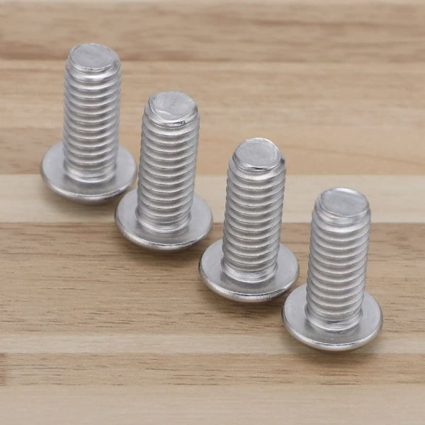 Metric Measurement System 1/4-20 x 1 Inch Stainless Steel Pan Head Socket Cap Bolts Screws 18-8 304 Grade Allen Hex Drive