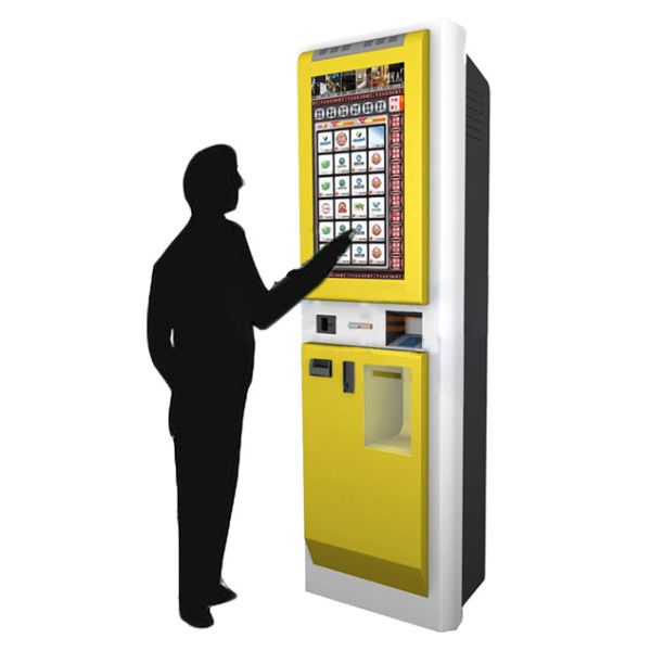 Custom Interactive Touchscreen Self Check In Kiosk For Building Hall, Museum And Library