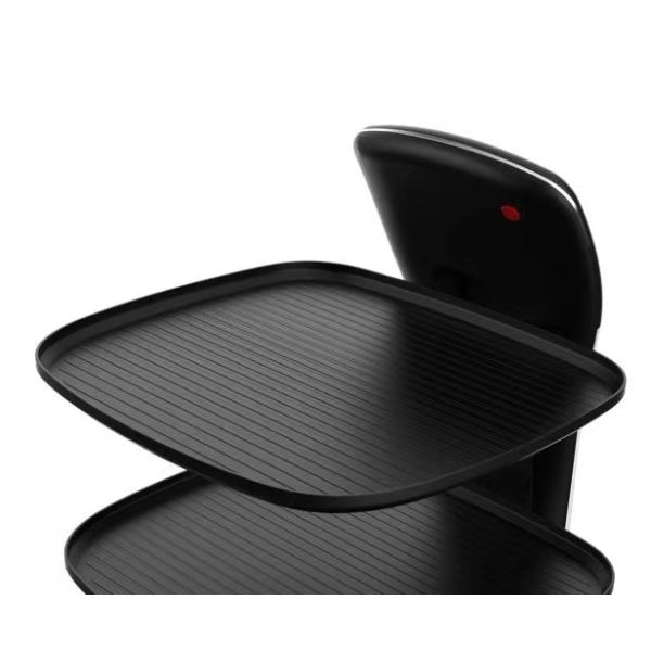 Waiter Hotels Restaurant Service Robot Delivery Food LCD Screen Emoji Type