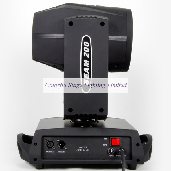200W Sharpy Beam Moving Head Stage Lighting