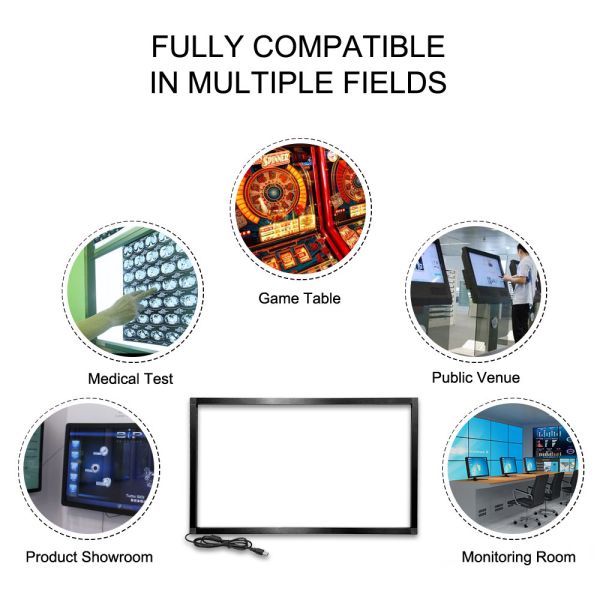 YCLTOUCH 55 Inch Infrared Touch Frame High Precision Interactive Open Frame