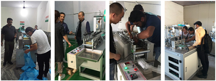 Corrosion Proof 24 Inch Non Woven Cap Making Machine For Shower