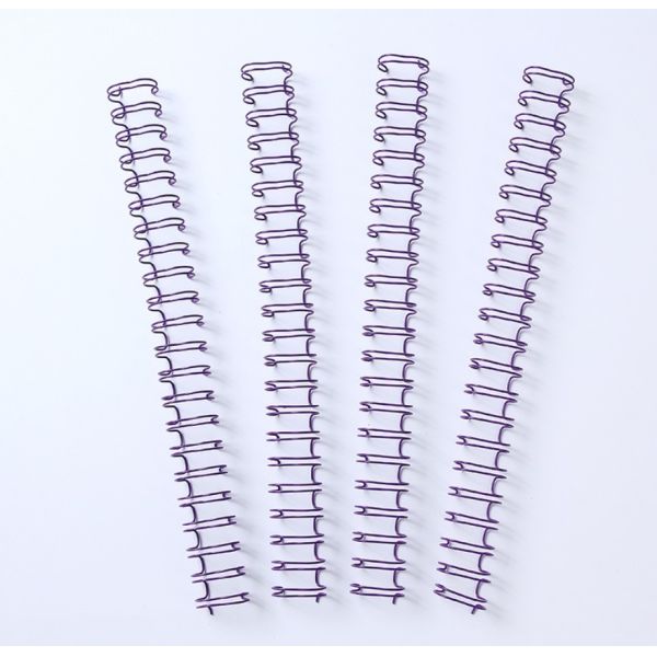 Dia0.7mm Double Loop Binding Wire Metal Material For Notebook