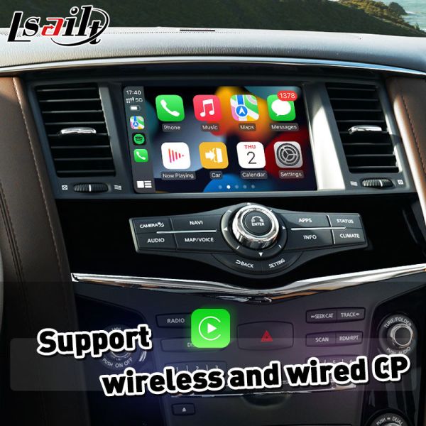 Lsailt CP + AA OEM Integration Video Interface for Nissan Armada Patrol Y62 2017-2020
