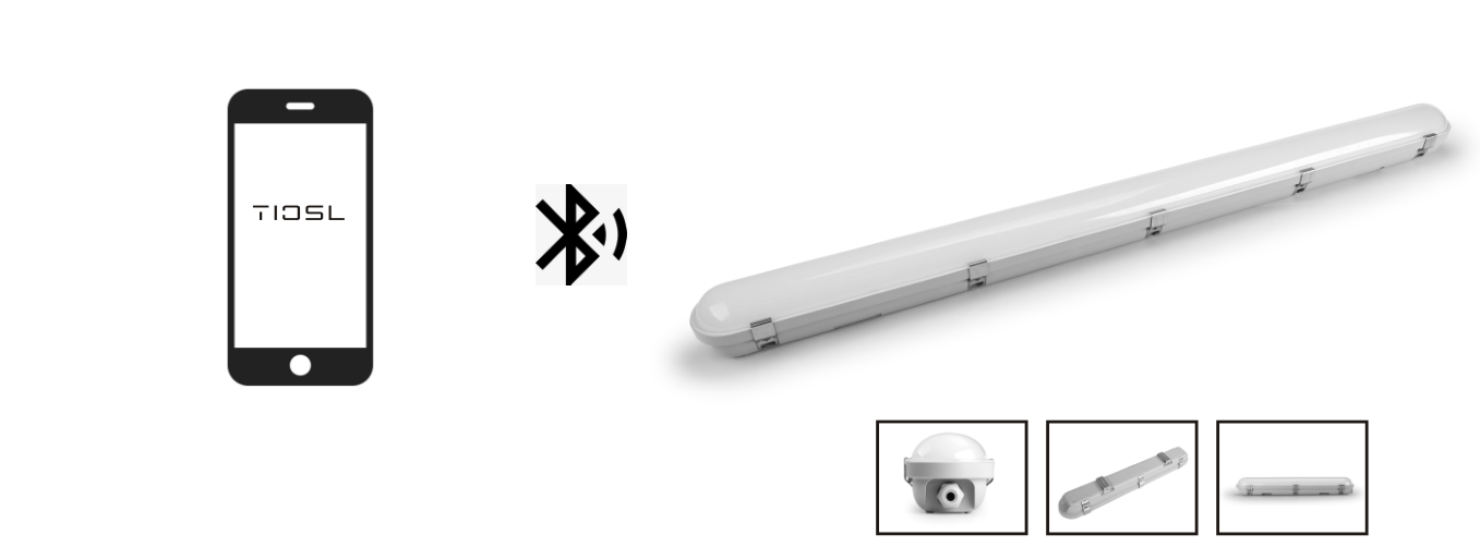 30W 50W 70W LED Tri-Proof Light Slimline Led Batten Lighting