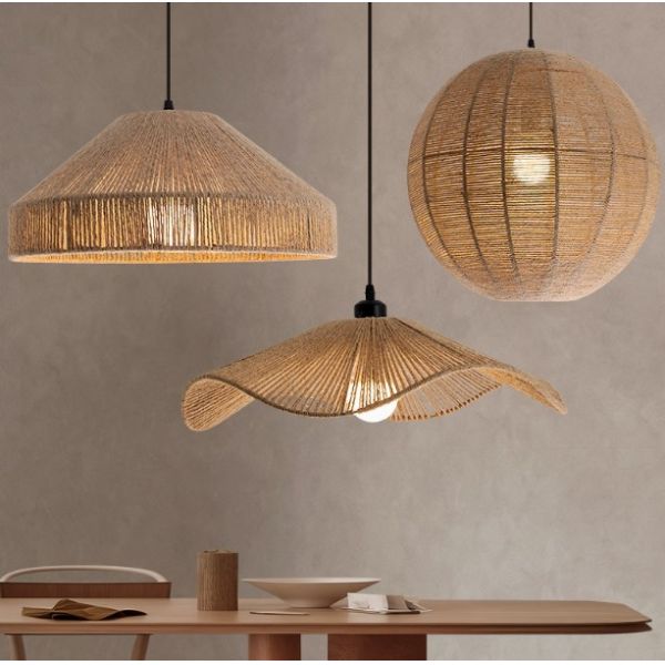 Bamboo Chandelier For Project Rattan Chandelier Retro Art Homestay Tea Room Living Room Bar Rattan Lamp
