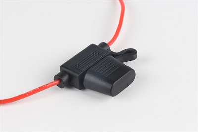 6mmx30mm Waterproof Auxiliary Fuse Block , 250v Inline Fuse Holder
