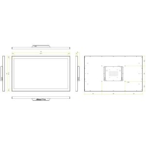 350nits RK3288 Industrial Tablet Computer LCD Screen 32in