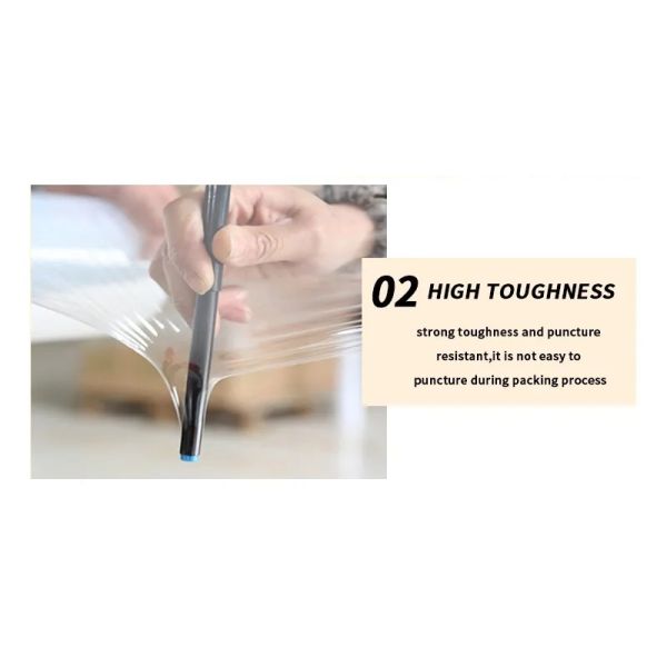 Industrial Manual LLDPE Stretch Wrap Film roll For Packing