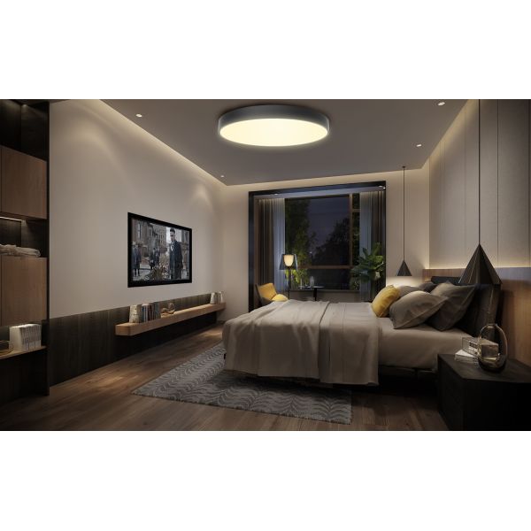 Round Ultra Thin Panel 1440lm Waterproof LED Surface Mount Ceiling Lights