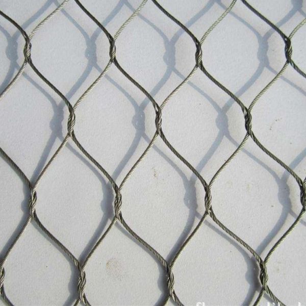Stainless Steel Rope Wire Mesh 304/316 for Zoo Enclosures