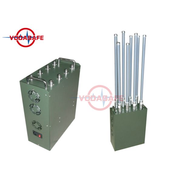 Walkie Talkie / Phone Backpack Signal Jammer Covers Wideband Frequency Range