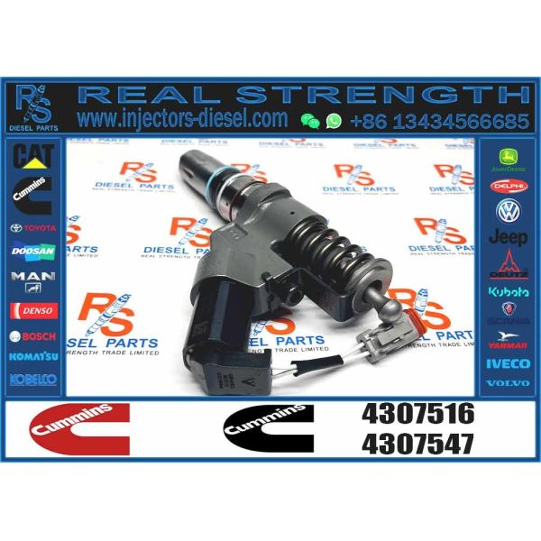 Factory OEM Quality Brand New Diesel Common Rail Fuel Injector Assembly 4307516 3087560 4384360 For C Ummins N14 Engine