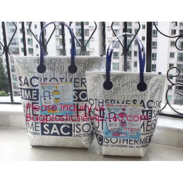 Foldable Lunch Insulated Cooler Bag Heated Food Delivery Bag Thermal Pizza Delivery Cooler Bag