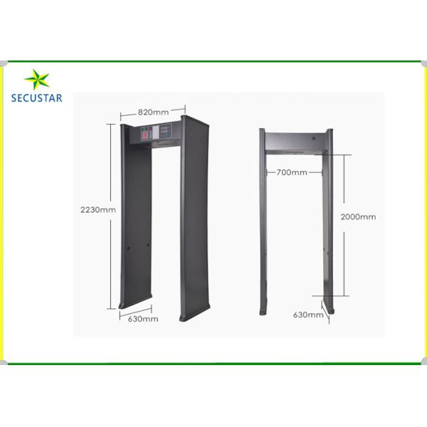 Plastic Foot Covers Walkthrough Metal Detectors For Sport Place Security