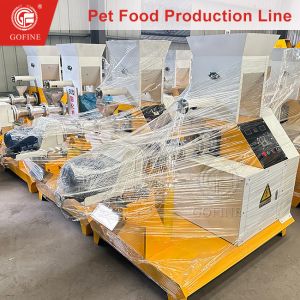 High Efficiency Dog Food Pet Food Processing Machines