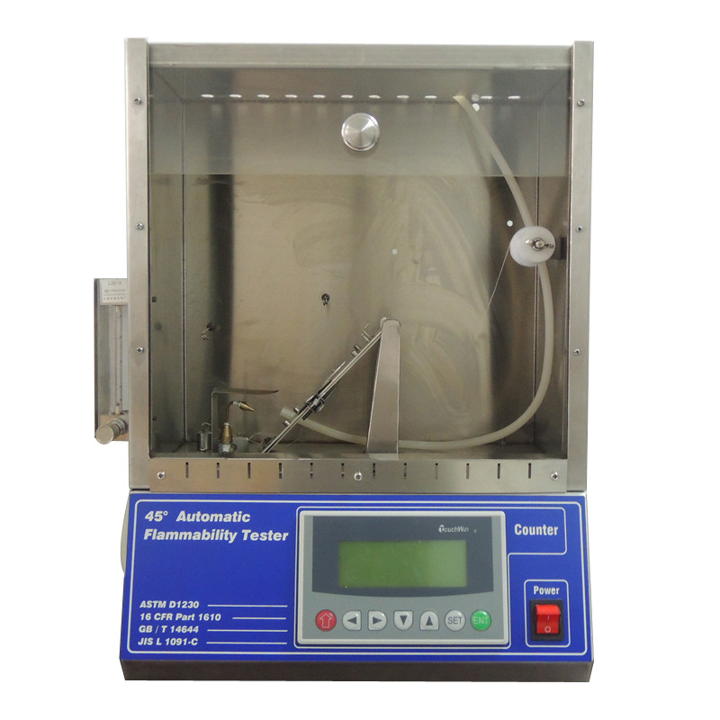 China Combustion Testing Equipment , 45 Degree Flammability Tester CRF 16-1610 wholesale