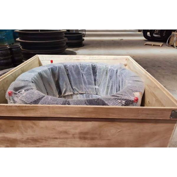 DN32 DN3000mm Expansion Flexible Bellows For Exhaust Fully Lined Tetrafluoro Compensator Water Handling