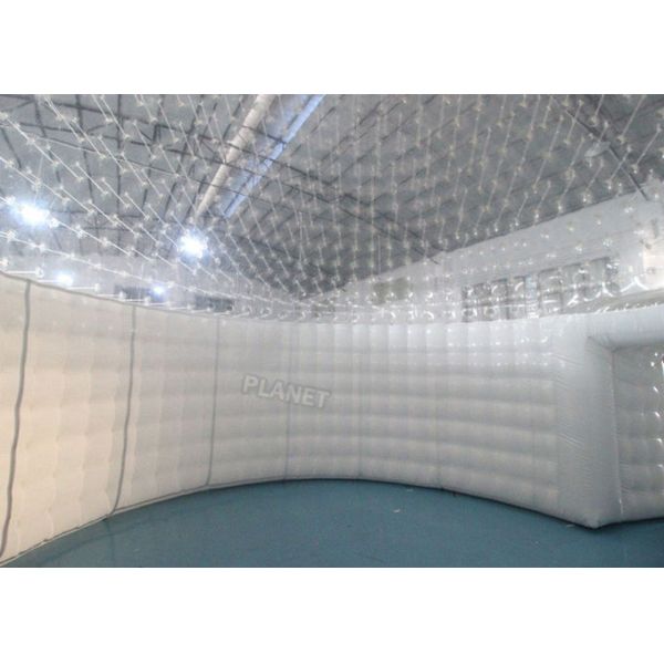 3.8m Height Plato Inflatable Igloo Marquee For Trade Show