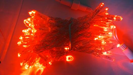 10m 100 leds warm white led string light outdoor Christmas Decoration