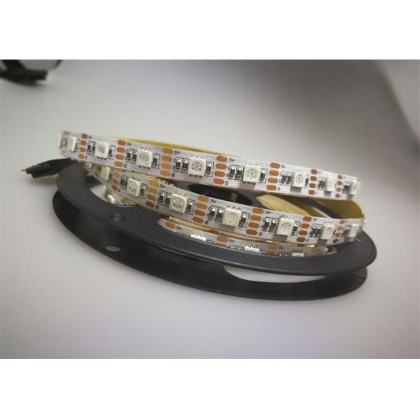 High Power Flexible LED Strip Lights , 14.4W/M 5V DC Outdoor Rgb LED Tape Light