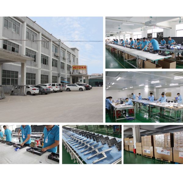 VETO 21.5 27 32 43 Inch Touch Screen Menu Board Wall Mount LCD Advertising Display