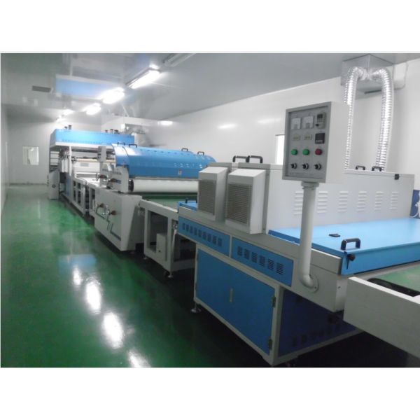 Varnish Coating Uv Painting Machine 2.5m PVC Conveyor