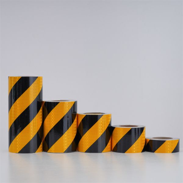Crystal Lattice Arrow Design Reflective Warning Tape For Vehicle Conspicuity Making
