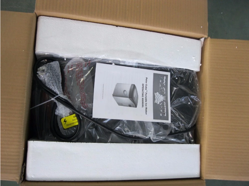 Ice making capacity 1.5L Full Automatic Soft Hard Stainless Steel Ice Cream Machine for Home ICM-15A Package Size 285*422*370mm