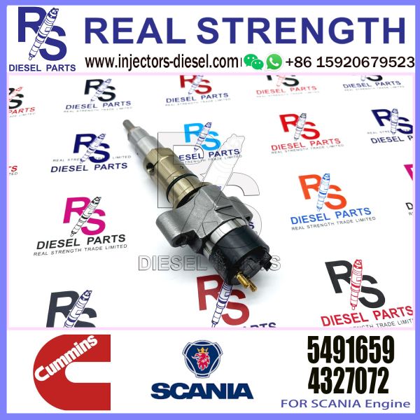 Diesel Fuel Injector 4359204 5491659 For Cummins Excavator QSL9.3 ISCE Engine 6L