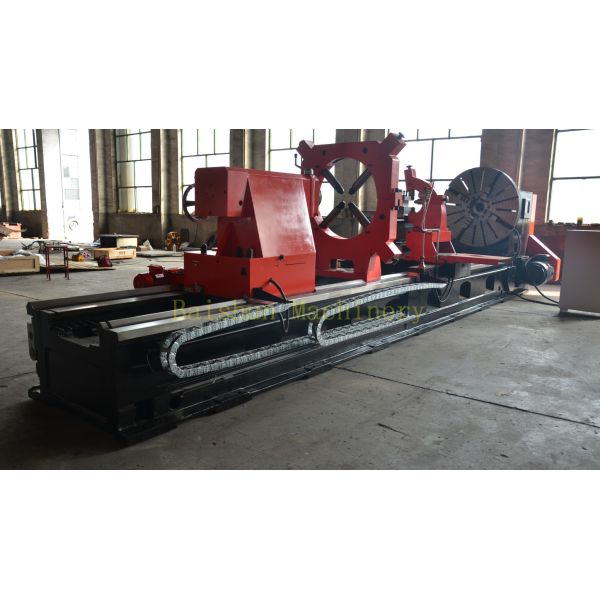 Metal Large Horizontal Lathe Machine Integrally Cast Lathe Bed Structure