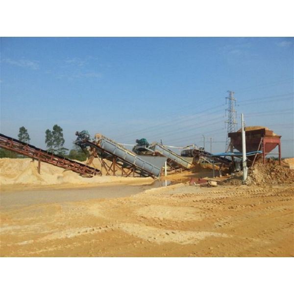 Sand Cleaning Ore Washing Machine XL Series 30kw Low Power Consumption