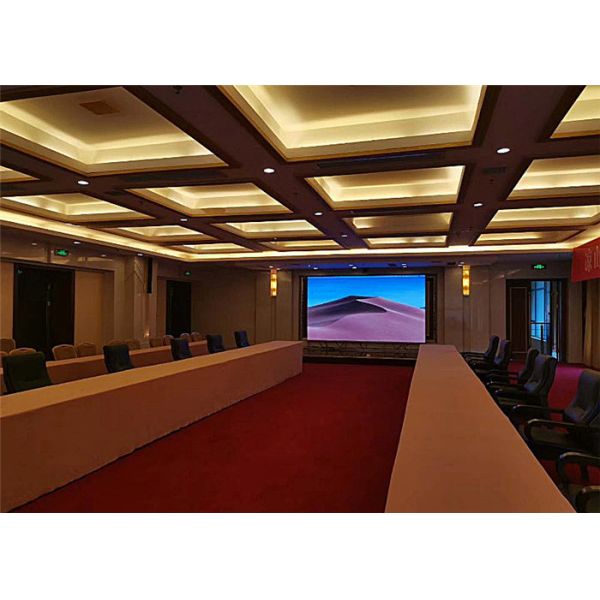 P6mm Indoor Fixed LED Display SMD3528 160 Degree Wide Viewing Angle Clear Vivid Image